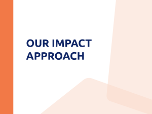 Our Impact Approach 2021 - Social Investment Business